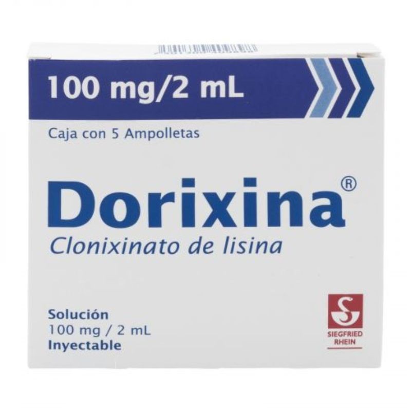 DORIXINA 5 AMPOLLETAS DE 2 ML.
