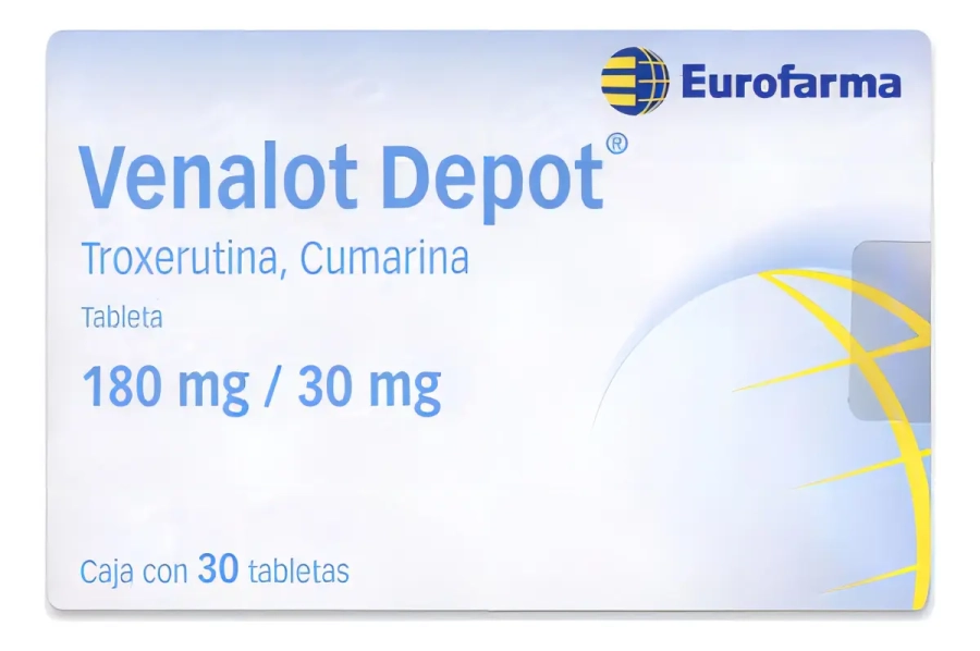 Venalot Depot 180/30 mg, 30 Tabletas