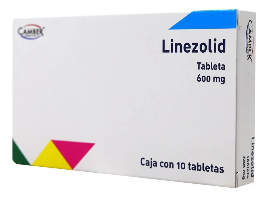 Linezolid 600 Mg Caja con 10 Tabletas Camber